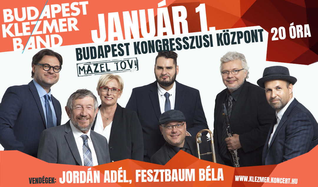 Budapest Klezmer Band koncert – vendég: Fesztbaum Béla és Jordán Adél